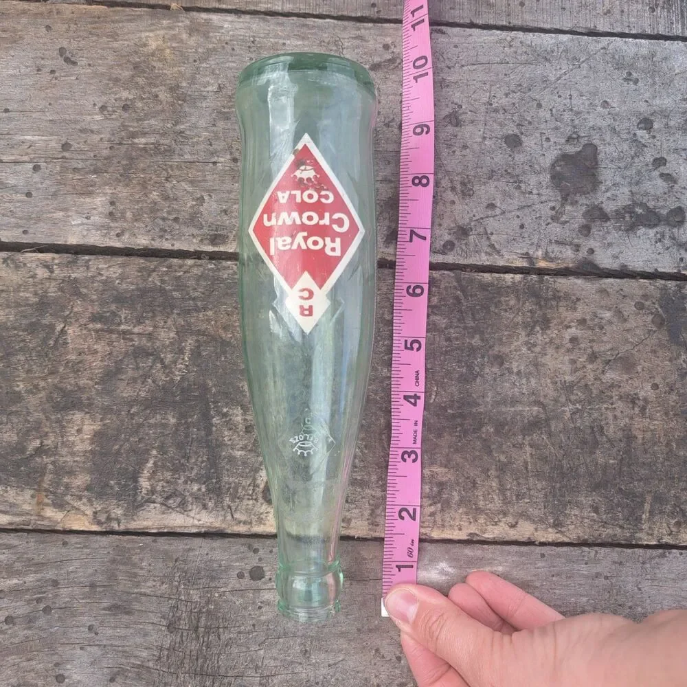 Vintage Royal Crown Cola RC Glass Pop Soda Bottle 8 FL Oz. 1950's 1954